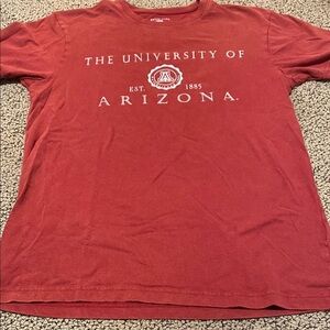 University of Arizona Red T-Shirt Size Small in EUC